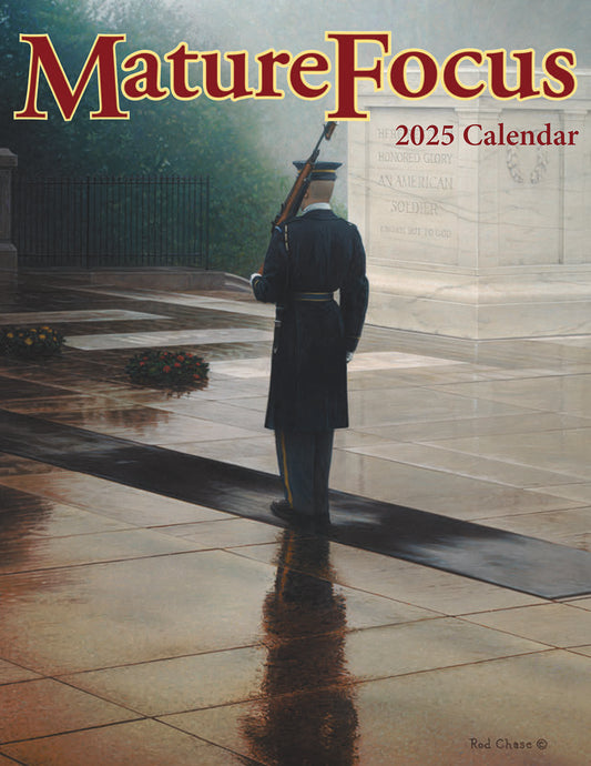 Mature Focus 2025 Wall Calendar